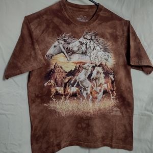 Vintage The Mountain T-shirt - Find 15 Horses Tee